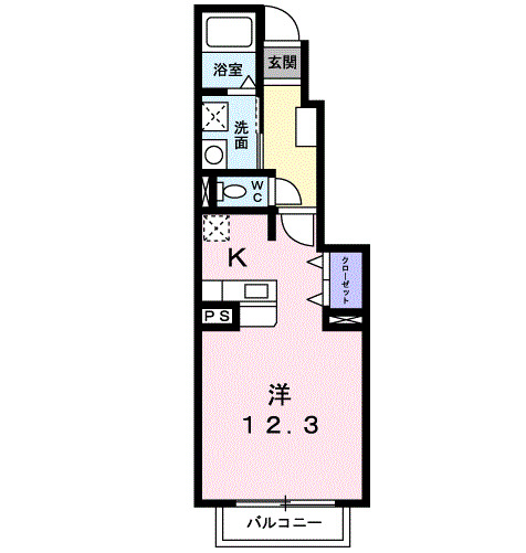 エスペランサⅡの間取り