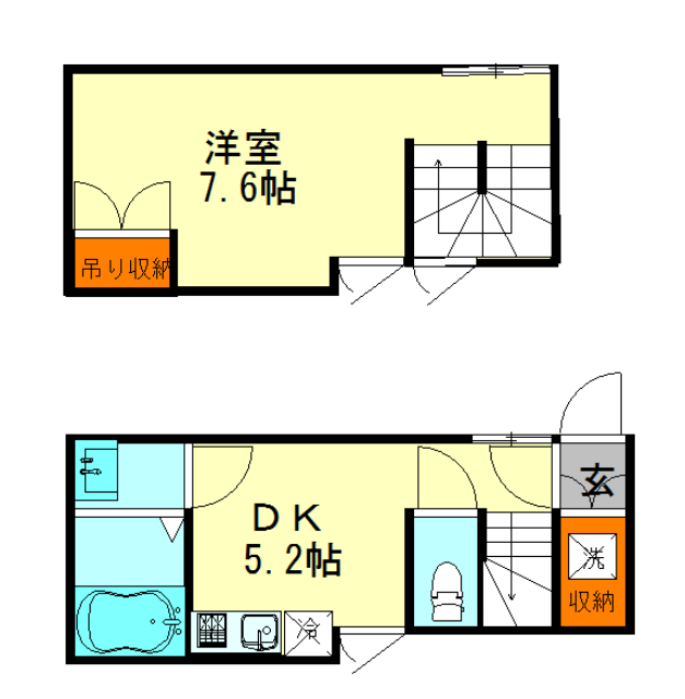 ピッコロッカ新小岩の間取り