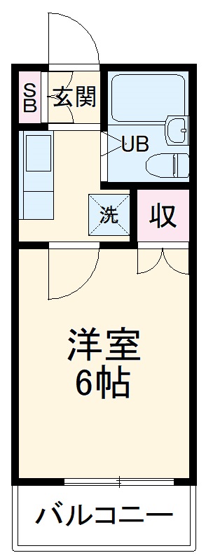 サンヒルズAの間取り