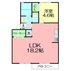 ドミール林の間取り