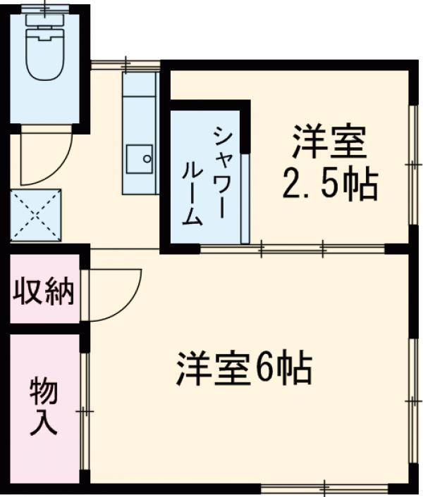 小泉荘の間取り