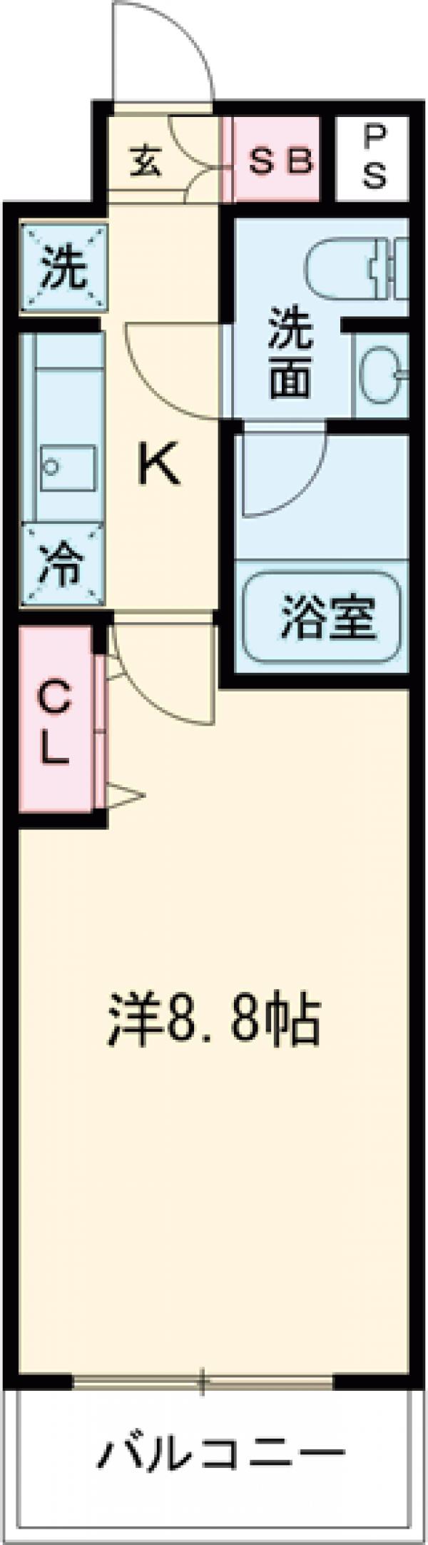 レアライズ新小岩の間取り
