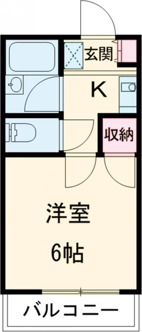 ポルトEKの間取り