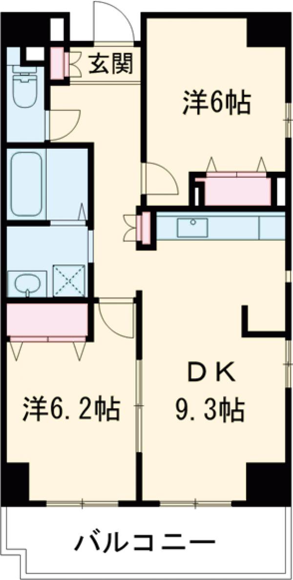 エスペランサの間取り