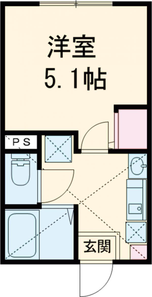 リーヴェルポート四つ木アクシスの間取り