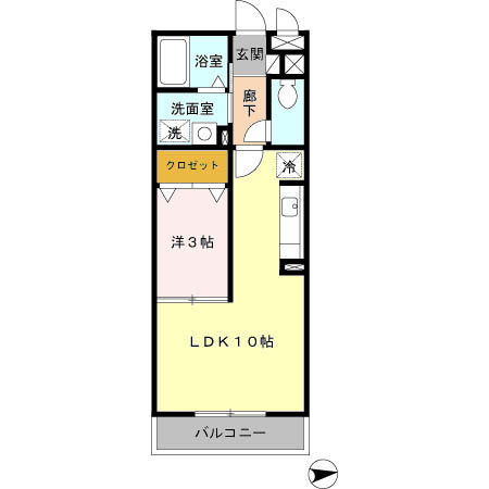 パークレジデンス中央の間取り