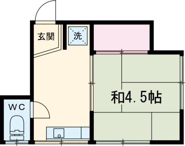 ひかりコーポの間取り