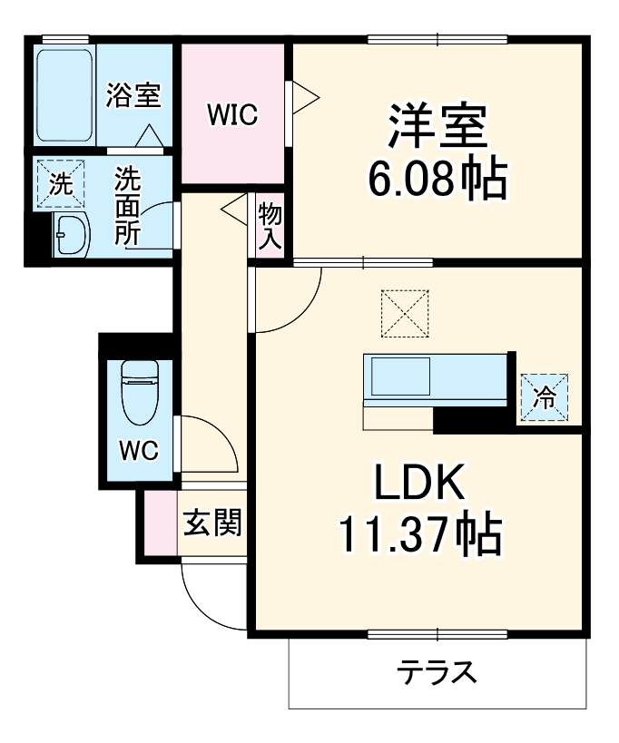 蒼の杜 風の間取り
