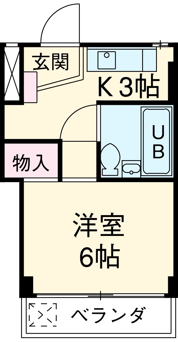 伸ビルの間取り