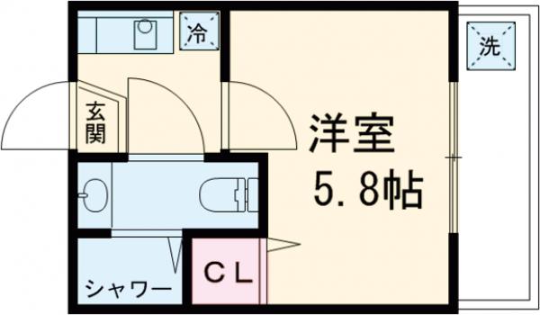 メゾン・ド・プレテの間取り