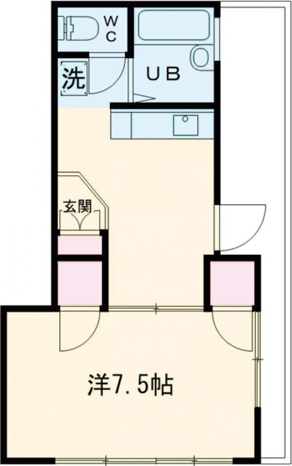健生ビルの間取り
