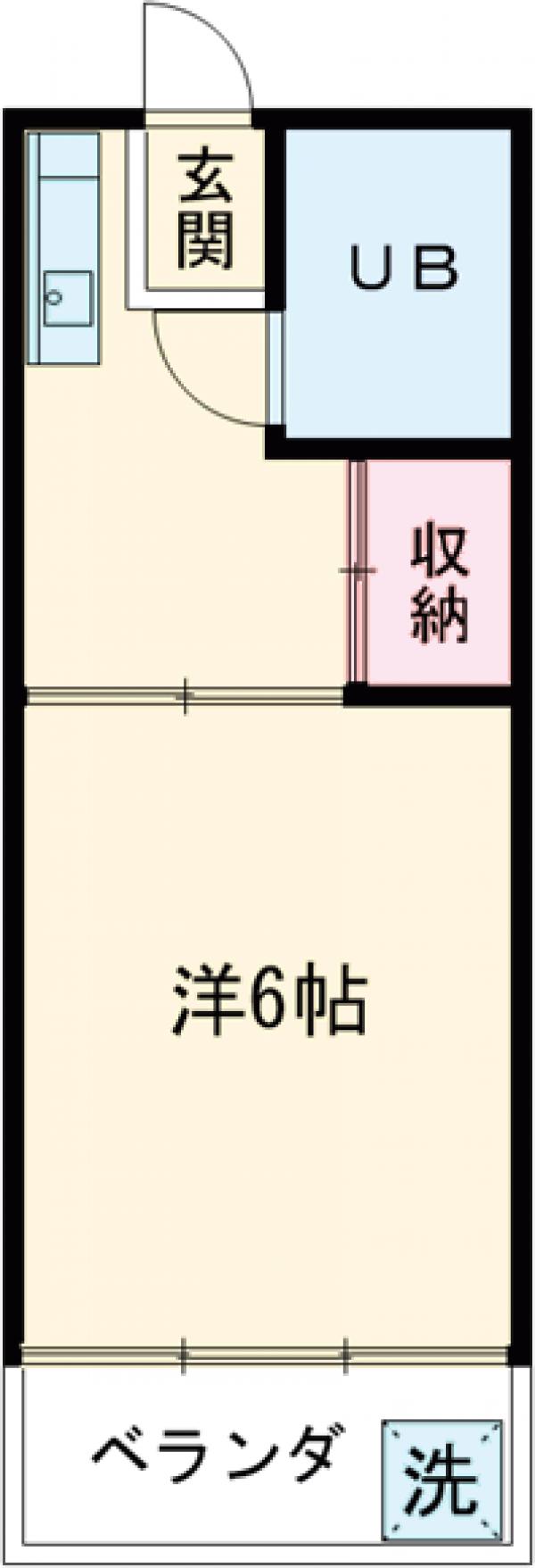 ハイツ三和の間取り