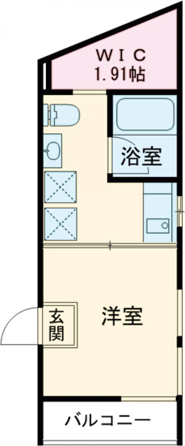 ヴェスパーマティーニ亀有の間取り