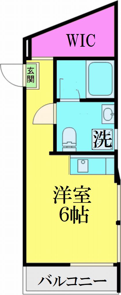 ヴェスパーマティーニ亀有の間取り