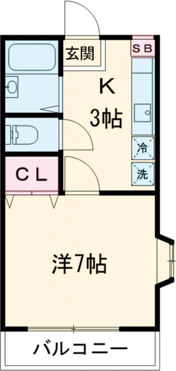 サン・ミヨンの間取り