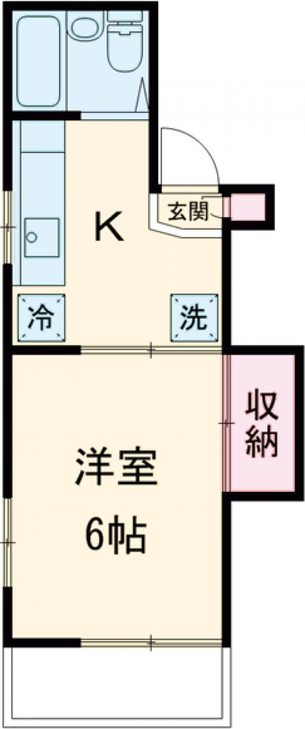 後藤ハイツの間取り