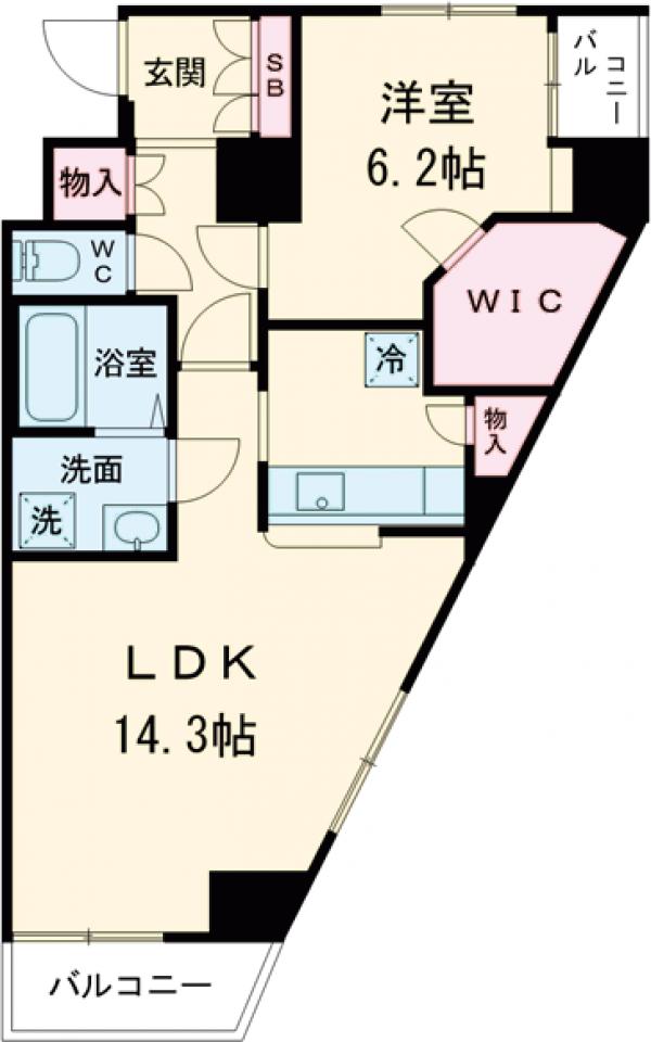 ARKMARK上北沢の間取り