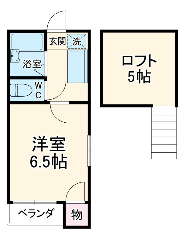 ファーストコーポラス9の間取り