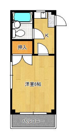 ハイツBENの間取り