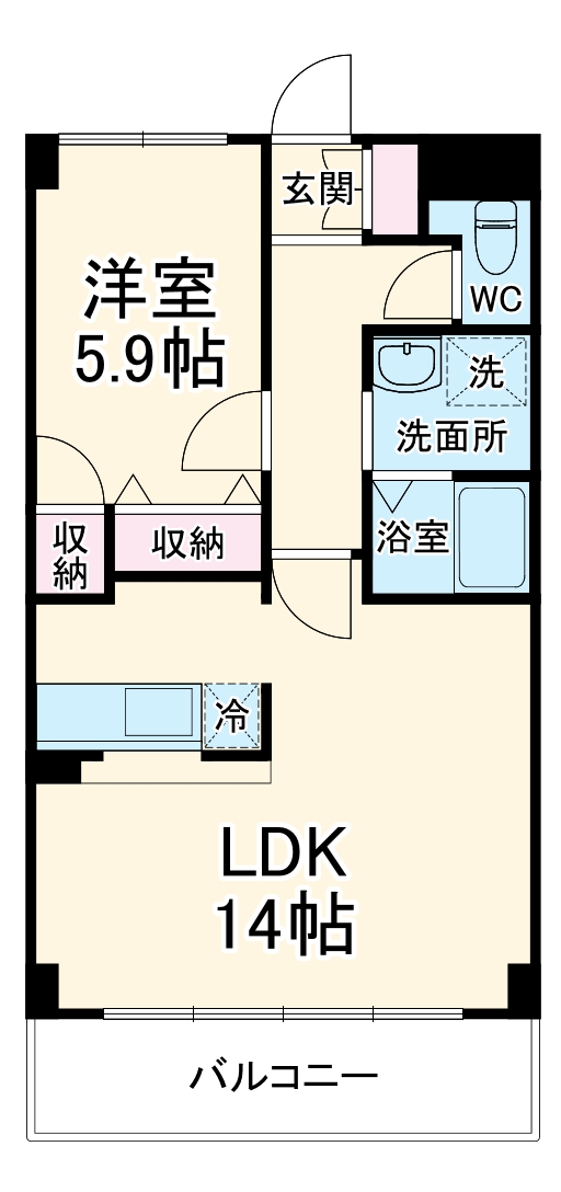 ヴェールフォートの間取り