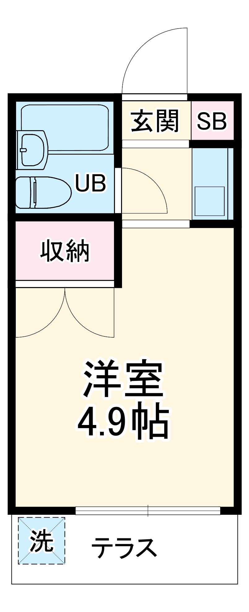 メゾン・ドモの間取り