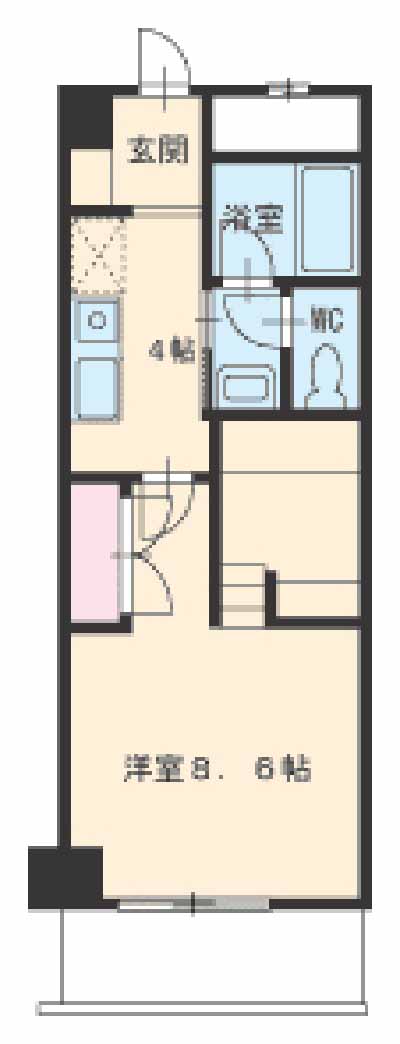 COZYPLACE星ヶ丘の間取り