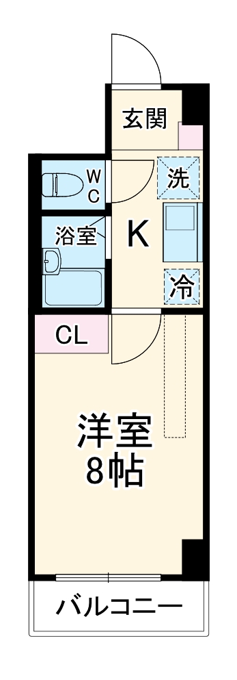 ＷＥＳＴＩＮ星ヶ丘の間取り