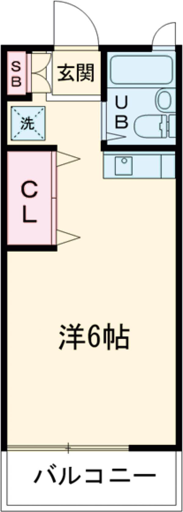 アルス東府中の間取り