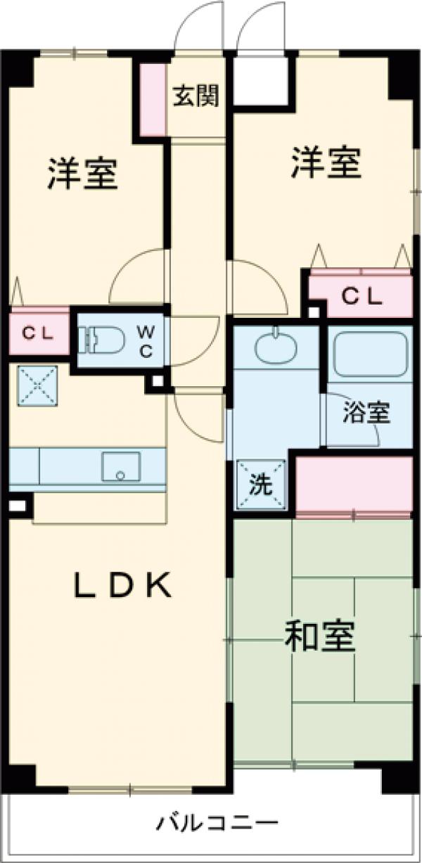 パテラ府中栄町の間取り