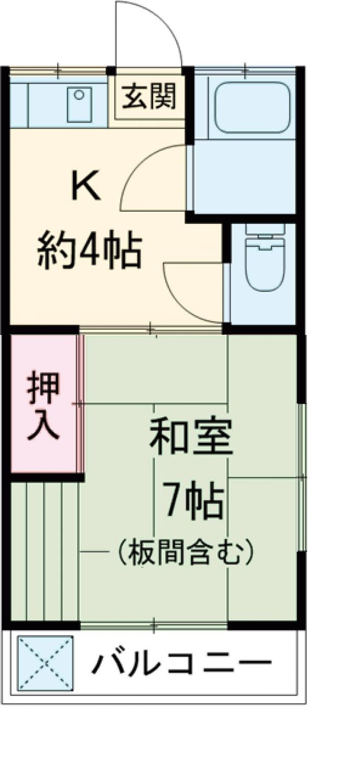 コーポ鈴木の間取り