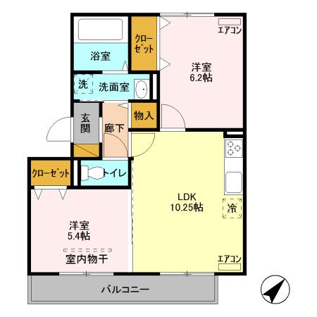 ラクの間取り