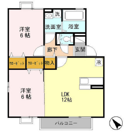 ボナールの間取り