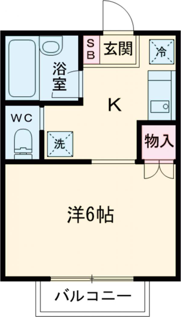 MYパレスⅢの間取り