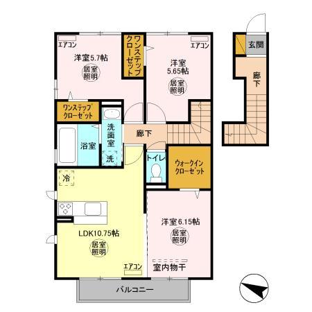 MKハイムの間取り