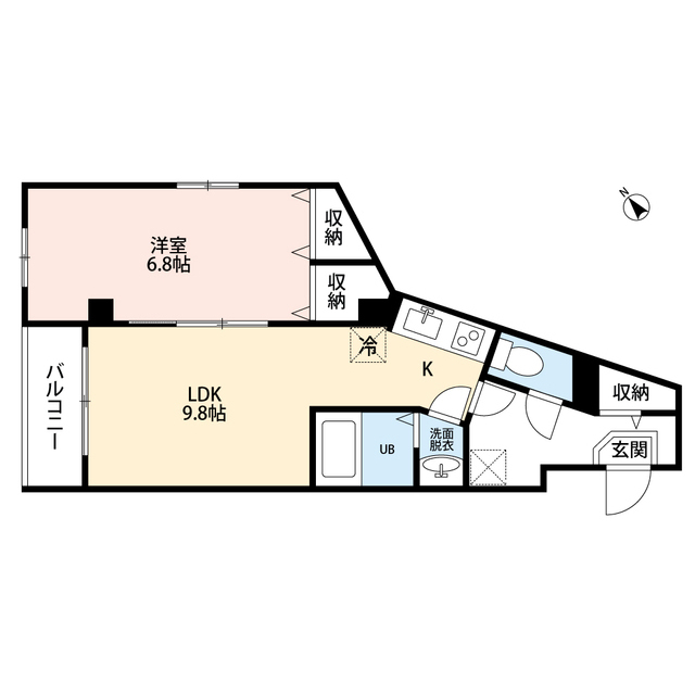 千匠ビルの間取り