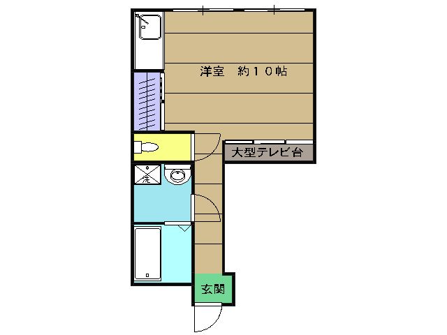 ヒルズ隆昌の間取り