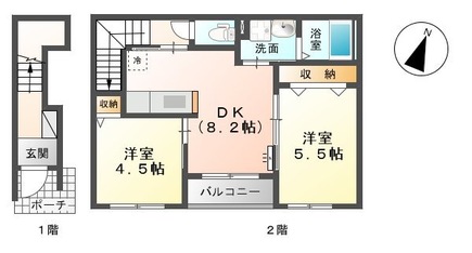 アリエッタの間取り