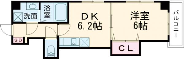 Hills TCSの間取り
