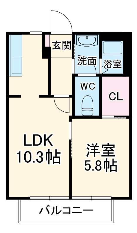 ドリームパレス蘇我の間取り