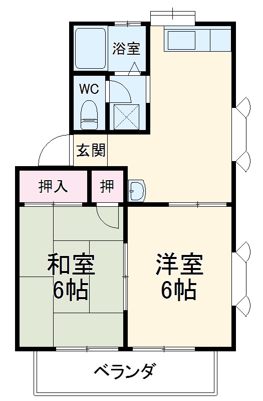 サルートの間取り