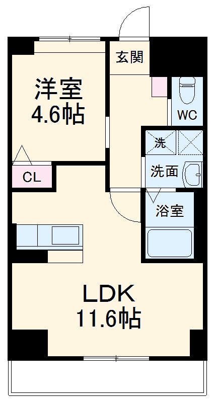 Chateau lienの間取り