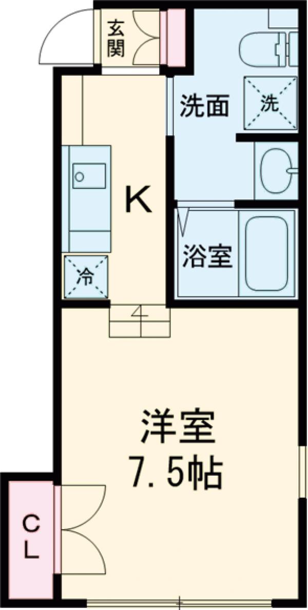 La Perla Ogikuboの間取り