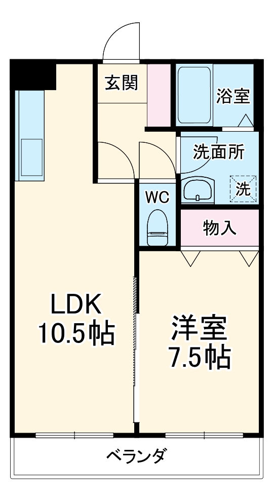 エターナⅠの間取り