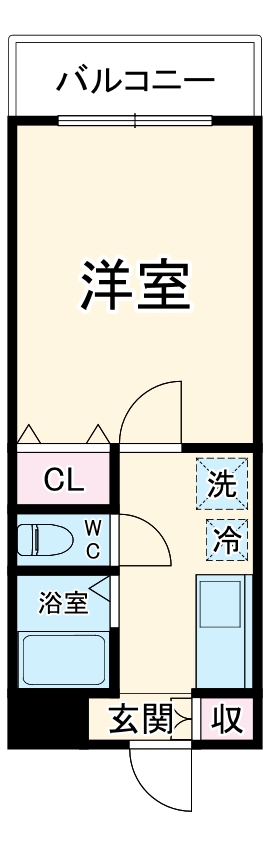 ロジマン蕨Ⅰの間取り