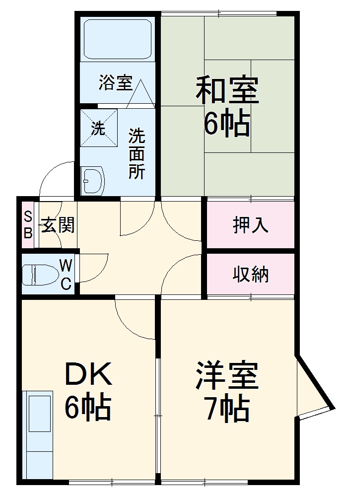 エミケーユ錦の間取り
