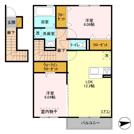 エアフォルクの間取り