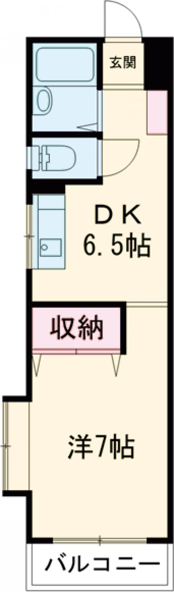ラフォーレ白山の間取り