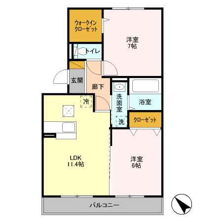 ヒラリバーの間取り