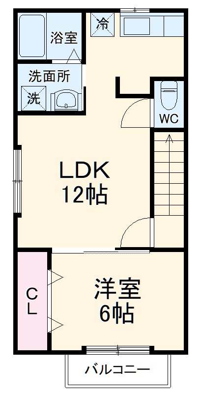 ナリトモ都町Aの間取り