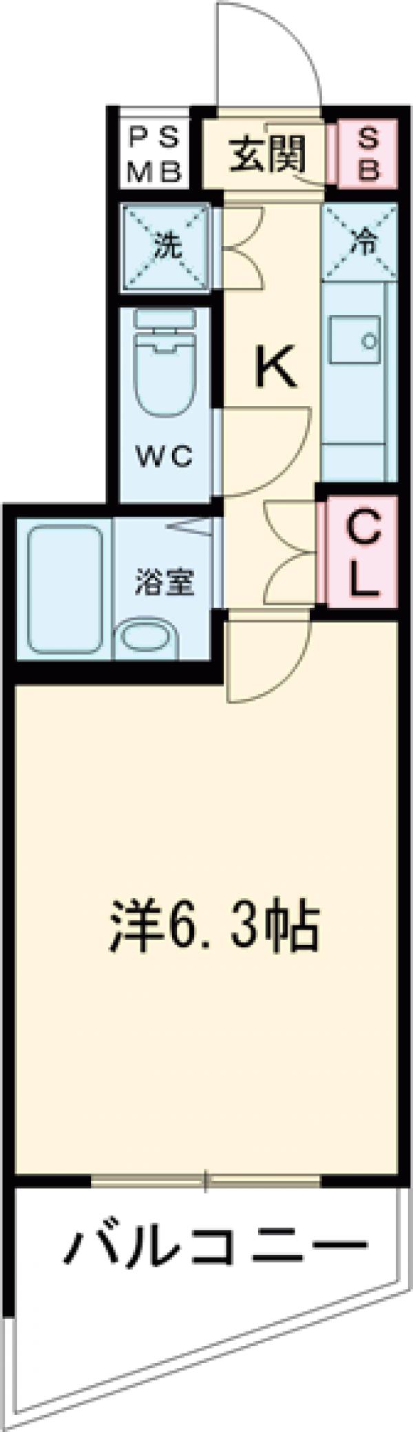 パレ・ホームズ高井戸の間取り